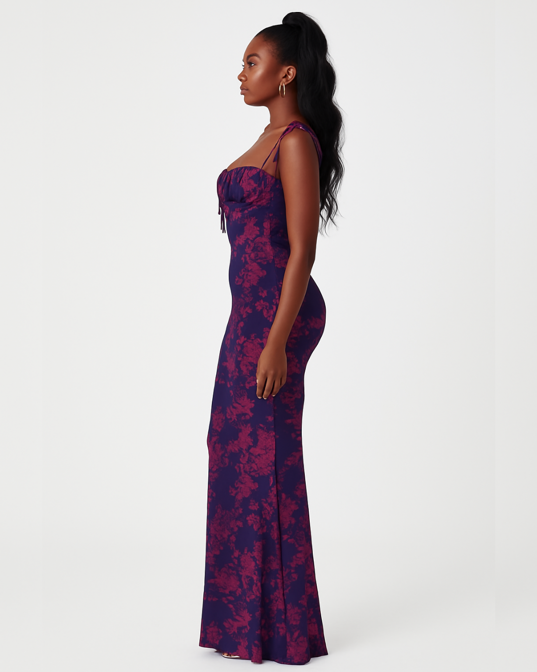 Garnet Theory Maxi Dress