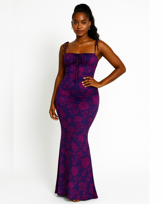 Garnet Theory Maxi Dress
